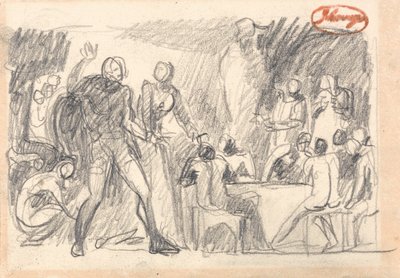 MacBeth - Banquet Scene by George Romney